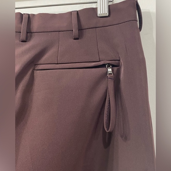 Prada Dress Pant In Aubergine / Brown Tone size M - Picture 9 of 13